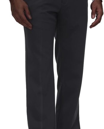 Men's Classic Fit  Waist Flat Front Dress Pant