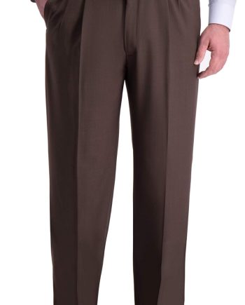 Men's Premium Comfort Classic Fit Pleat Front Pant Reg. and Big & Tall Sizes