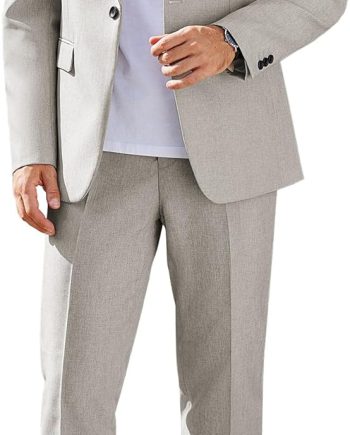 Men Suits Classic Fit 2 Piece Suit Set One Button Casual Blazer Wedding Bussiness Suit Separates
